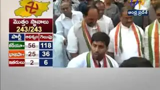 PCC Chief Uttam Kumar Celebrates  Grand Alliance Victory