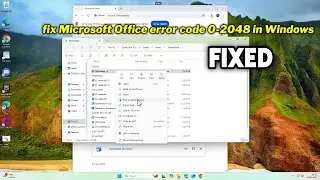 (FIXED) Microsoft Office error code 0-2048 in Windows