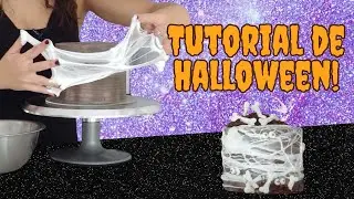 Tutorial Fácil: Cómo Hacer un Pastel de Telaraña para Halloween! 🕸️🍰🎃