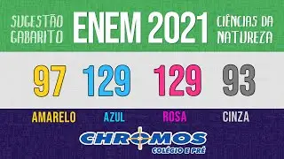 Gabarito ENEM 2021 CHROMOS - Prova Amarela: Quest&atilde;o 97 | Ci&ecirc;ncias da Natureza