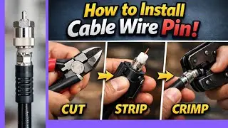 Cut, Strip, Crimp &ndash; Install Cable Pins Like a Pro