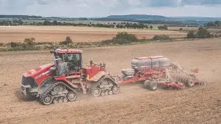 NEW CASE IH Quadtrac 500 CVX & Horsch Focus 6TD