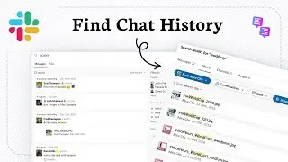 How to search message in Slack (Chat History)
