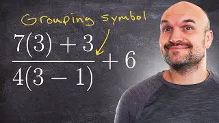 Simplify this Rational Expression using Order of Operations