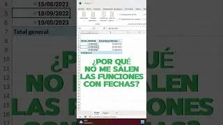 ¿Te complica trabajar con fechas en Excel?