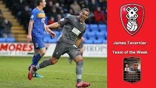 Newcastle United loanee James Tavernier FIFA 14 Team of the Week performance