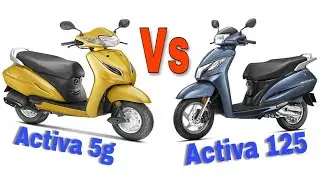 Activa 5g vs Activa 125 Comparison Review 2018 || full specification of honda activa || 2018