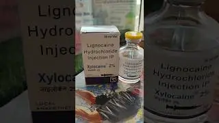 Xylocaine 2% injection price ₹37.94 for 30 ml vial #localanesthesia #lignocaine #anesthesia