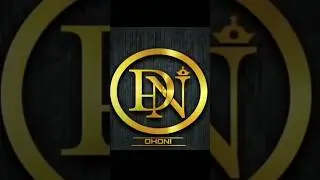 DHONI🔥NAME LOGO| NIDA🌼KHAN#writingclub2in1#youtubeshorts#shorts
