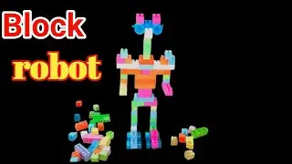 How To Make Block With Robert| Building Block Toy| Certify day Robert|Robot