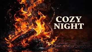 Relaxing Piano Music with Fireplace Crackling for Sleep & Study | No Ads, No Talking