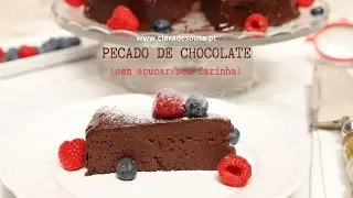 Pecado de Chocolate (sem açúcar/sem farinha)