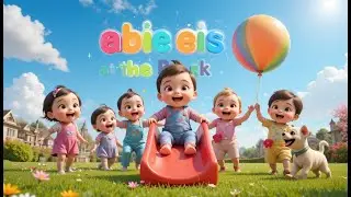Babies at the Park 👶🌳 | Fun Baby Rhyme | Pixar-Style 3D Animation for Kids