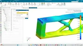 NX2406 Simple beam topology optimization, How to Retrieve results