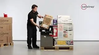 sanstrap Europalette packen