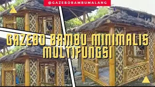 Gazebo Bambu Unik Bisa Untuk Musholla Harga Terjangkau