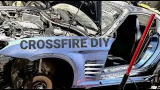 Chrysler Crossfire Windshield Washer Nozzle Removal DiY Trick Tip