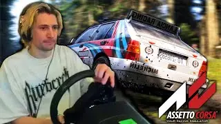 xQc Plays - Assetto Corsa Rally