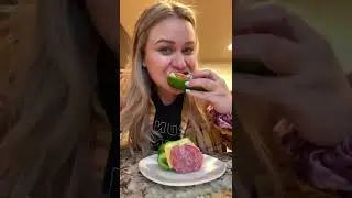 Lunch time at home🏠  #keto #mukbang #easyketomeals #healthylunchideas