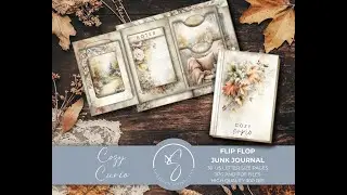 Cozy Curio Flip Flop Junk Journal