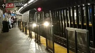 BMT Canarsie Line| (L) Trains at Grand Street (R143, R160)