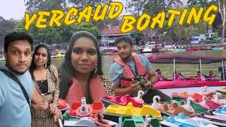 படகு சவாரி போறோம் ப்ரண்ட்ஸ்🤩 | #yercaud #boating #yercaudlake #yercaudhills #coupletrip | Subscribe❤