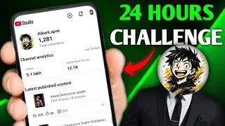 24 HOURS Challenge (Shoking Result) How To Grow Shorts Channel From O Subscribers
