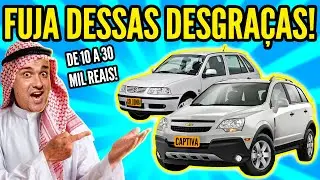 CARROS BONS pra VOCÊ SE DAR MAL! (10 a 30MIL REAIS!)