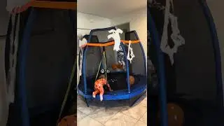 Unleash the Fun with Our 7ft No-Gap Trampoline! 🎃