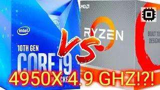 Intel in Trouble!!!! Ryzen 9 4950X Hits 4.9Ghz!!!