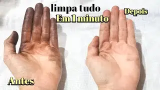COMO TIRAR TINTA DE CABELO DA MÃO FÁCIL