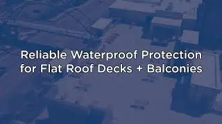Why Builders Rely on Duradek for Deck, Balcony and Roof Deck Waterproof Surfaces
