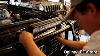 Off Road Jeep & Vehicle LED Light Bars Installation - LAMPHUS &reg; Cruizer &trade;