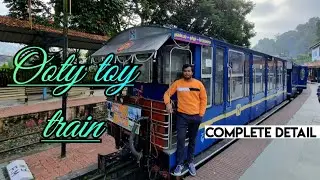 Ooty Sleeper Class Toy Train | Budget Journey | Nilgiri Mountain | Train Timings & Fares Detail#vlog