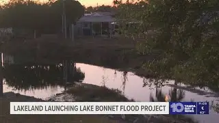 $43 million project to save mobile homes from Lake Bonnet flooding nearly underway
