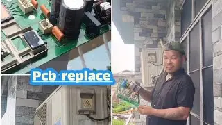 Haier AC Replace out door compressor PCB