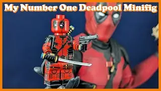 I'm Excited to Finally Have This Custom Lego Deadpool Minifigure in my Collection!