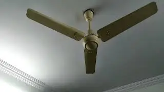 Реставрация потолочного вентилятора Crompton Greaves High Breeze 42 дюйма и 1050 мм 1980-х годов