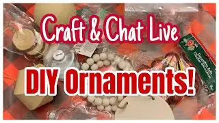 Craft and Chat Live! | DIY Christmas Ornaments