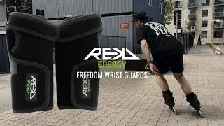 REKD Energy Freedom Wrist Guards | Jacob Bach | Free Skate #inlineskating