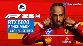 RTX 5070 РАЗРЫВАЕТ F1 2025 в 1440p! Тест DLSS, Frame Gen и Path Tracing 🔥