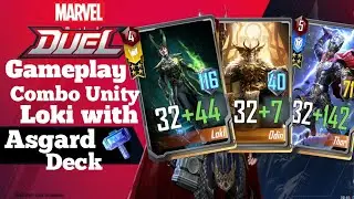 Marvel Duel | Build Combo Unity Loki with Asgard deck