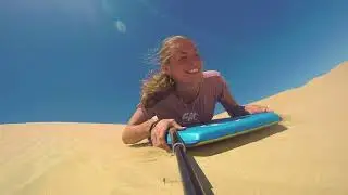 Sandboarding in New Zealand, The Gaint Puki Sand Dunes