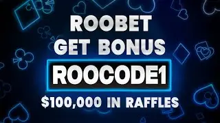 Roobet Promo Code ROOCODE1 &mdash; Claim $100K Raffles + Daily RooWards Roobet Code