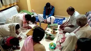 A ceremony of Assamese marry Rajib Dowari