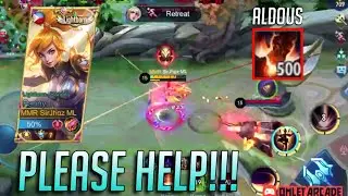 Supreme no.7 Fanny vs 500 Stack Aldous Lategame | SirJhaz Fanny Comeback! | MLBB