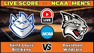 🔴 LIVE: Saint Louis at Davidson | NCAAM Men's Basketball Scoreboard | Feb 3 | A-10 Hoops Night