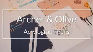 Acrylograph Unboxing | Pen Test | First Impressions