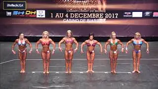 Women's Physique up to 163 at the IFBB World Fitness Championships 2017 (Biarritz), final