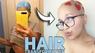 HEARTED HAIR TRANSFORMATION | Amber Rose inspired look